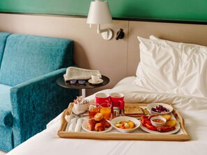 Privilege, Zimmer, 1 Doppelbett | Schreibtisch, Bügeleisen/B ügelbrett, kostenlose Babybetten