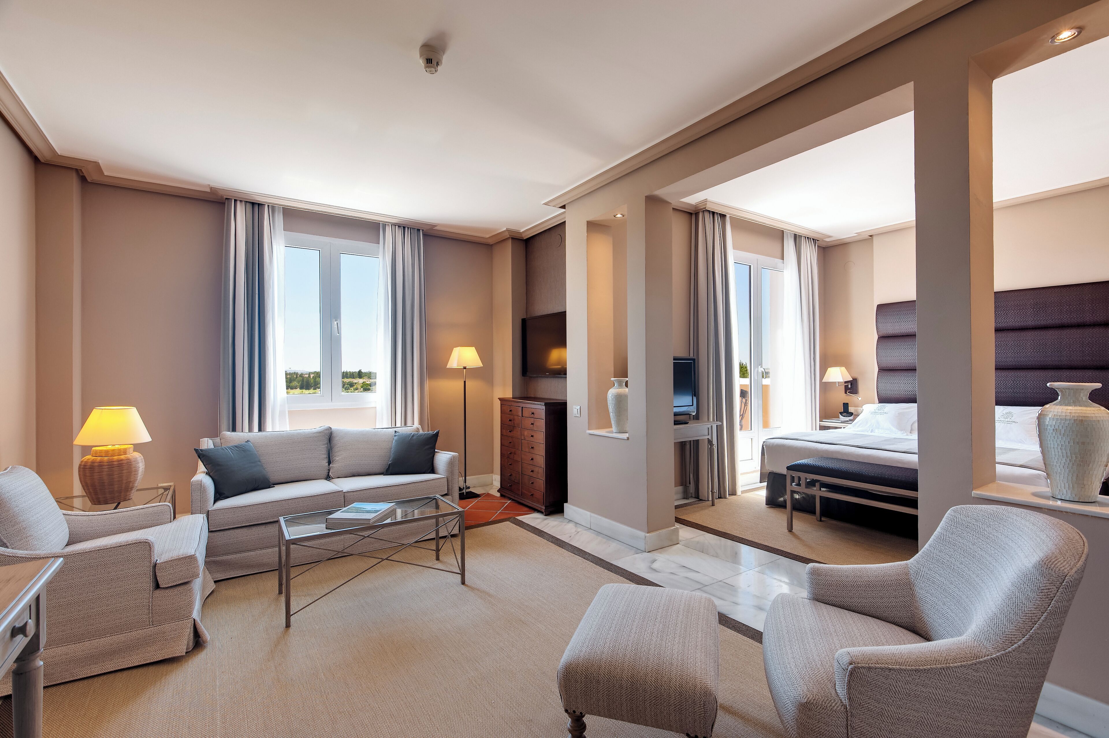 junior suite | minibar, in-room safe, desk, laptop workspace