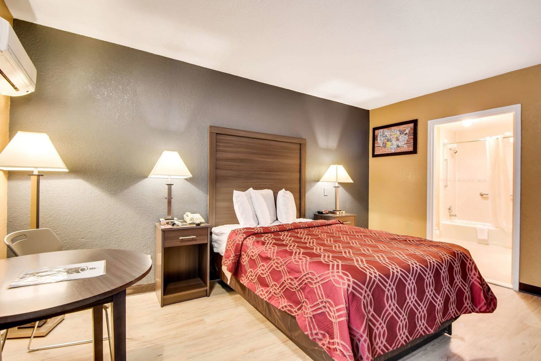 Premium bedding, individually decorated, blackout drapes, soundproofing