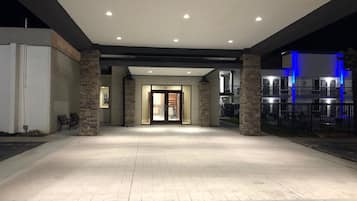 Fachada de la propiedad