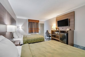 Desk, iron/ironing board, free WiFi, bed sheets