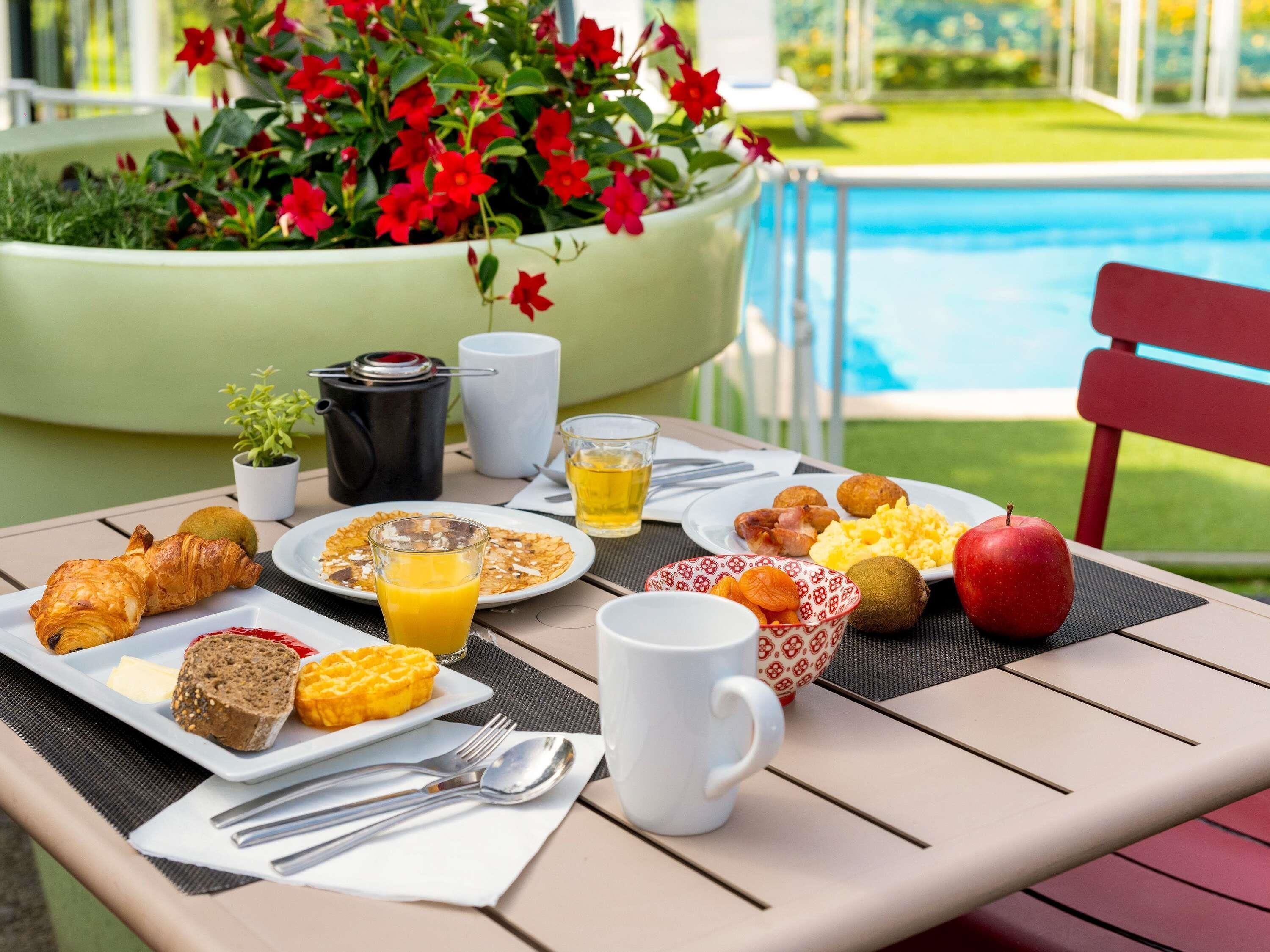Morgenmadsbuffet hver dag mod et gebyr
