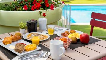 Morgenmadsbuffet hver dag mod et gebyr