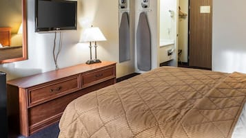 Desk, iron/ironing board, free WiFi, bed sheets
