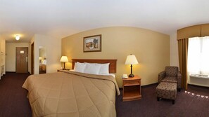 Standard Room, 1 Queen Bed, Smoking | Desk, iron/ironing board, free WiFi, bed sheets