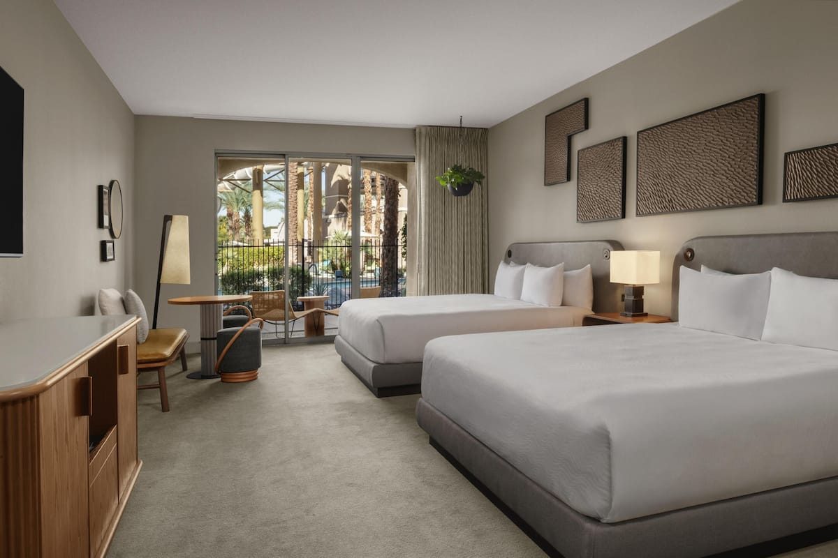 Room, Pool Access (2 King Beds)