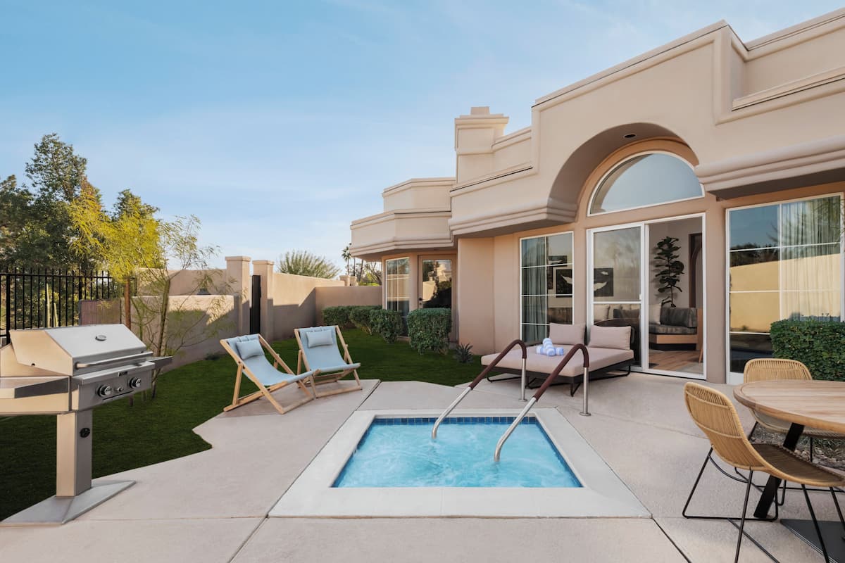 1 phòng ngủ, bộ đồ giường kháng dị ứng, két bảo mật tại phòng, bàn