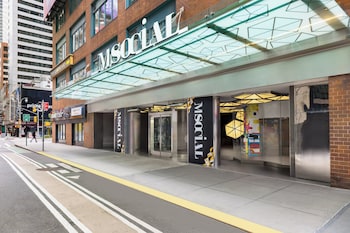 Hotel Exterior at M Social Hotel Times Square New York
