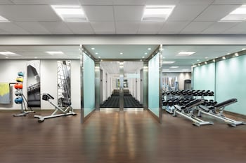 Fitness center at M Social Hotel Times Square New York