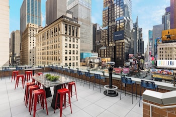 Patio, balcany or terrace at M Social Hotel Times Square New York