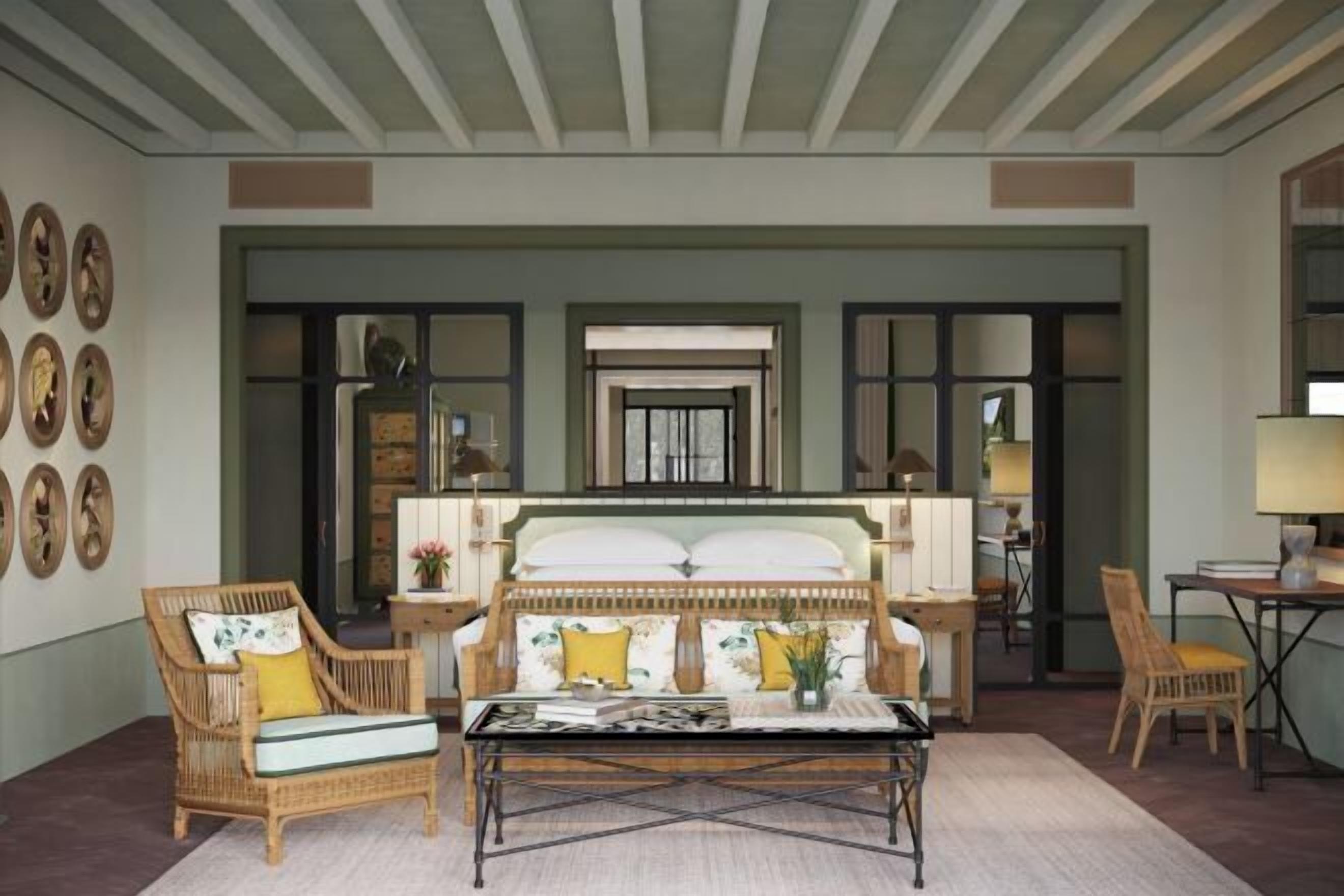 Minibar, coffres-forts dans les chambres, décoration personnalisée