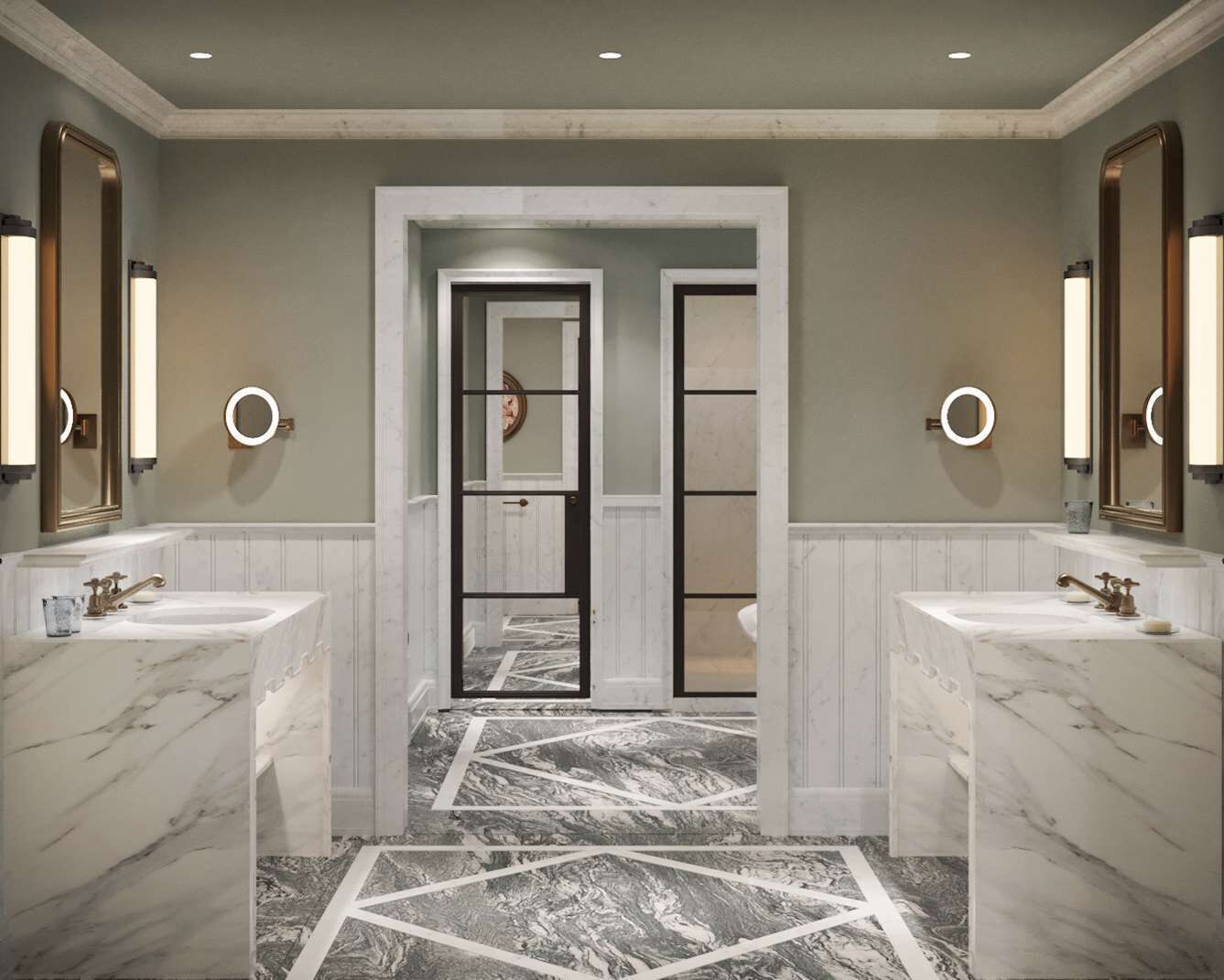 Suite (Botanica) | Bathroom | Combined shower/tub, rainfall showerhead, hair dryer, bathrobes