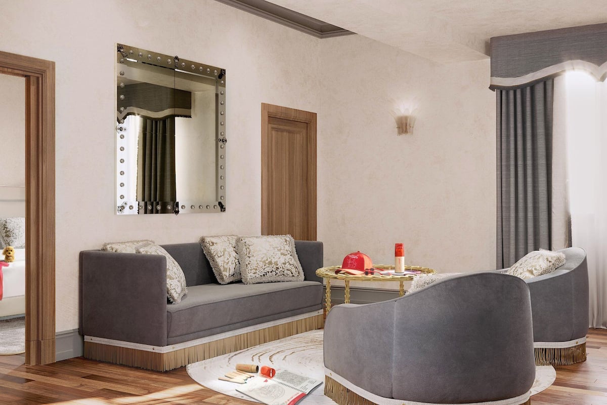1 chambre, minibar, coffres-forts dans les chambres, bureau