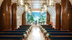 Indoor wedding