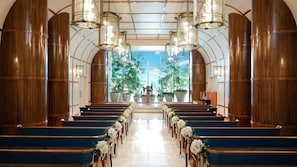 Indoor wedding