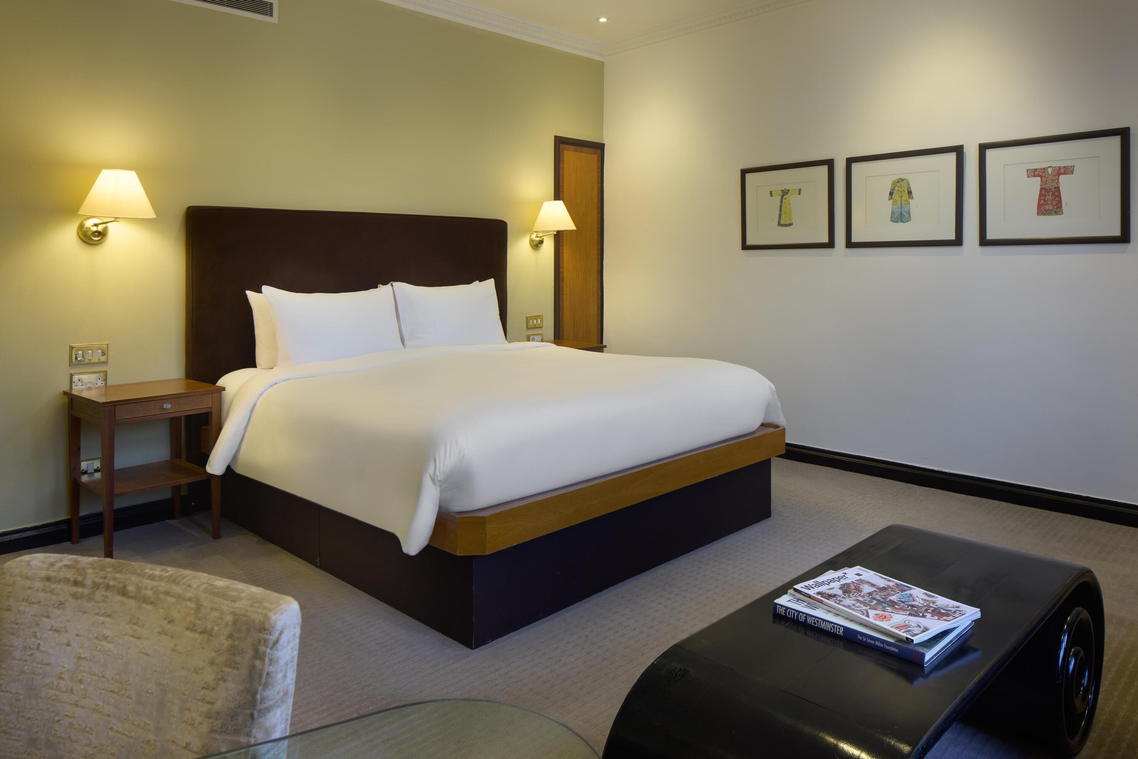 Habitación Premium (Square View) | Sábanas de algodón egipcio y ropa de cama de alta calidad 