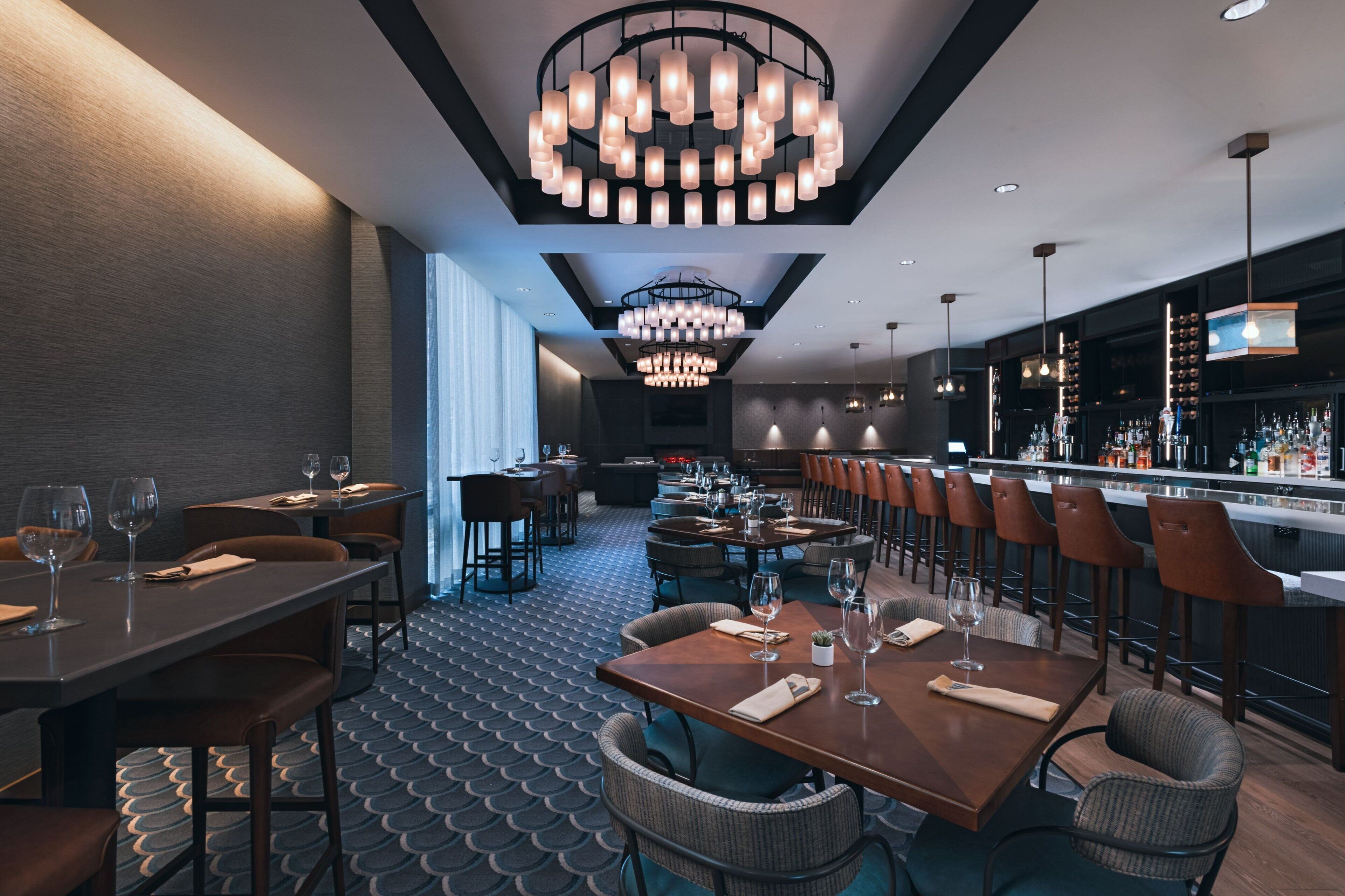 Serveert diner, Amerikaanse gerechten