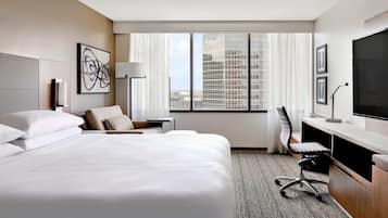 1 bedroom, Egyptian cotton sheets, premium bedding, down duvets