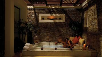 Couples treatment room(s), sauna, hot tub, body treatments, hydrotherapy