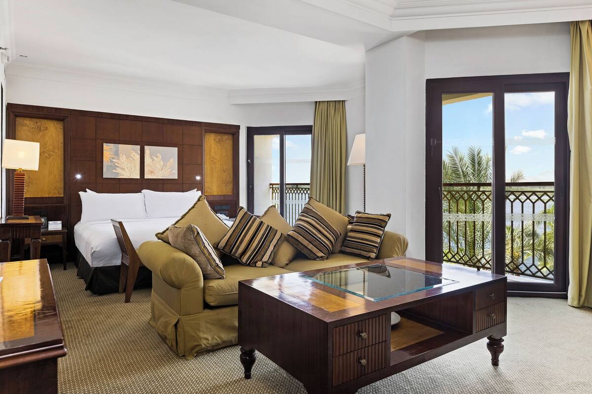 suite (nile) | living area | 49-inch smart tv with digital channels, tv