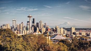 View from property looking out at Skybridge Seattle Airport Hotel