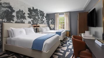 Room, 2 Queen Beds | Premium bedding, pillowtop beds, in-room safe, desk