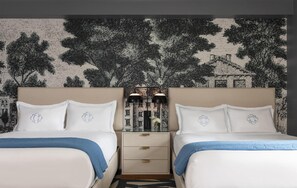 Premium bedding, pillowtop beds, in-room safe, desk