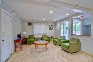 Sala de estar en el lobby