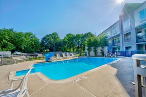 Seasonal outdoor pool