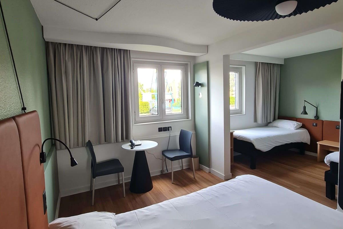 Standard Room, Multiple Beds | Premium bedding, desk, free WiFi, bed sheets