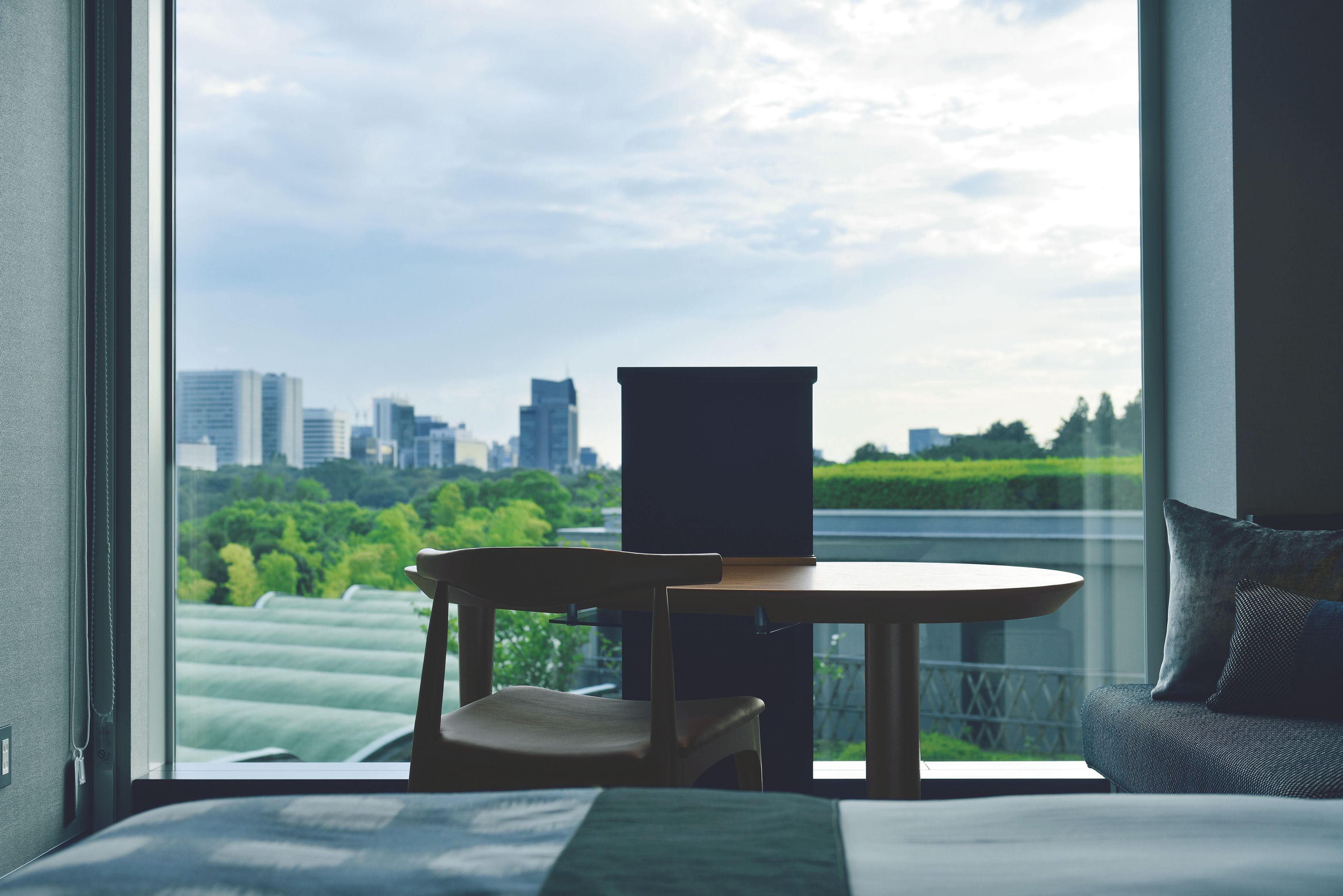 the main single room with cypress bath "shin-edo" - non-smoking | view from room