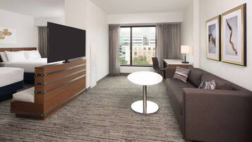 Premium bedding, pillowtop beds, in-room safe, blackout drapes