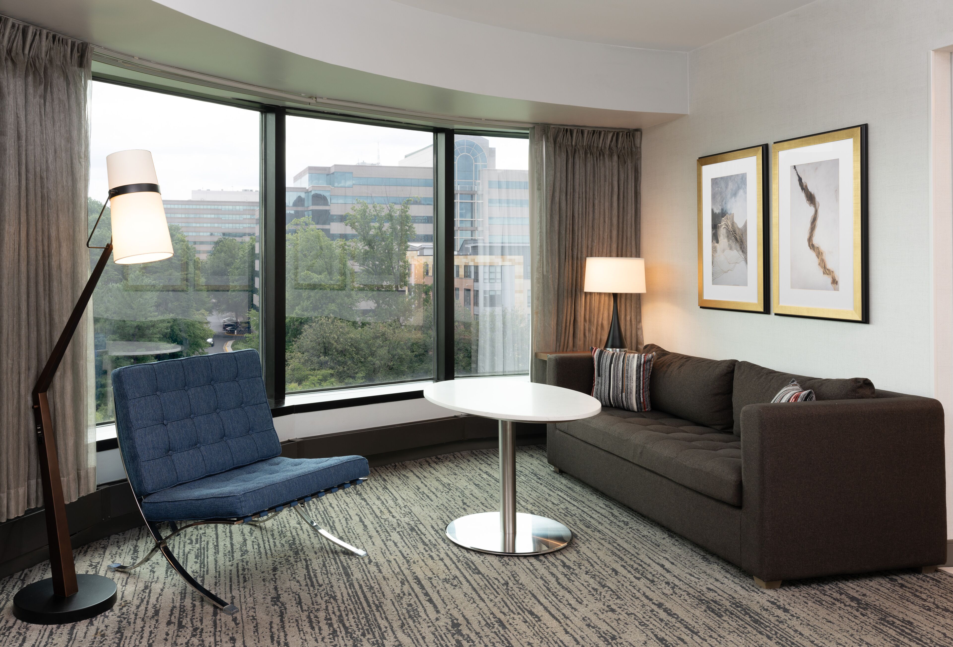 客房, 2 張加大雙人床, 簡易廚房 (Panoramic) | 高級寢具、舒適加層、客房內保險箱、遮光布/窗簾