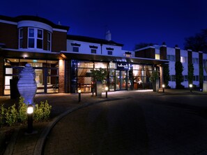 Front of property – evening/night