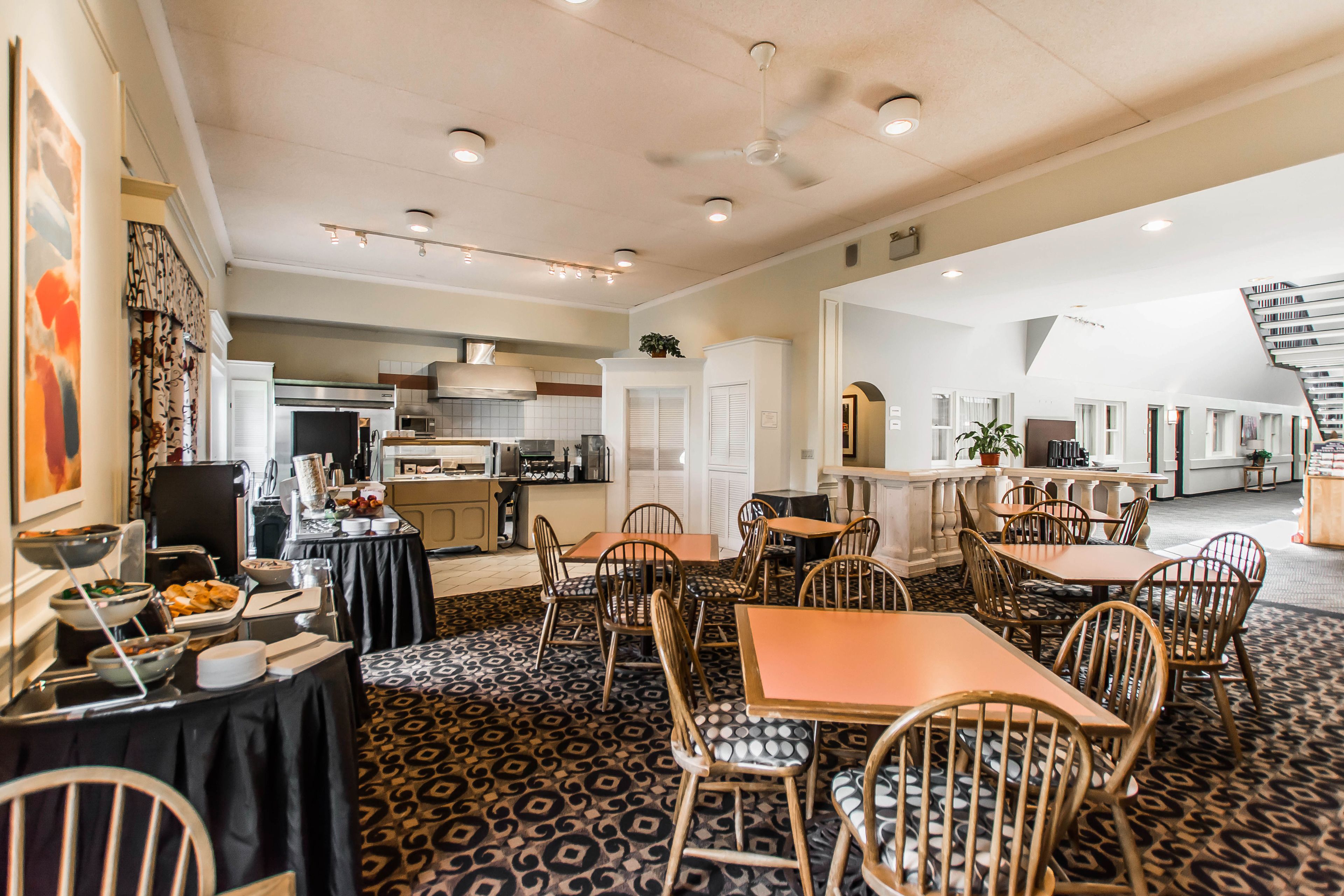 free daily cooked-to-order breakfast