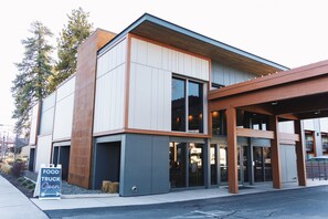 Façade de l’hébergement