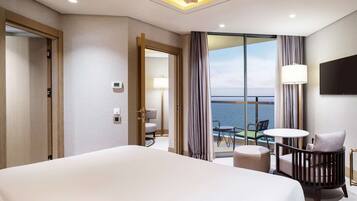 Suite, 1 King-Bett, Meerblick | Ausblick vom Zimmer