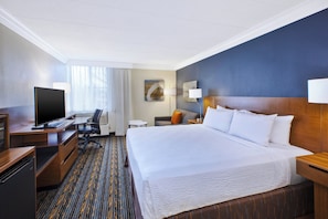 Premium bedding, in-room safe, desk, iron/ironing board