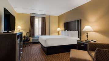 Chambre Standard, 1 grand lit, accessible aux personnes à mobilité réduite | Coffres-forts dans les chambres