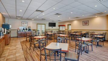 Free daily full breakfast