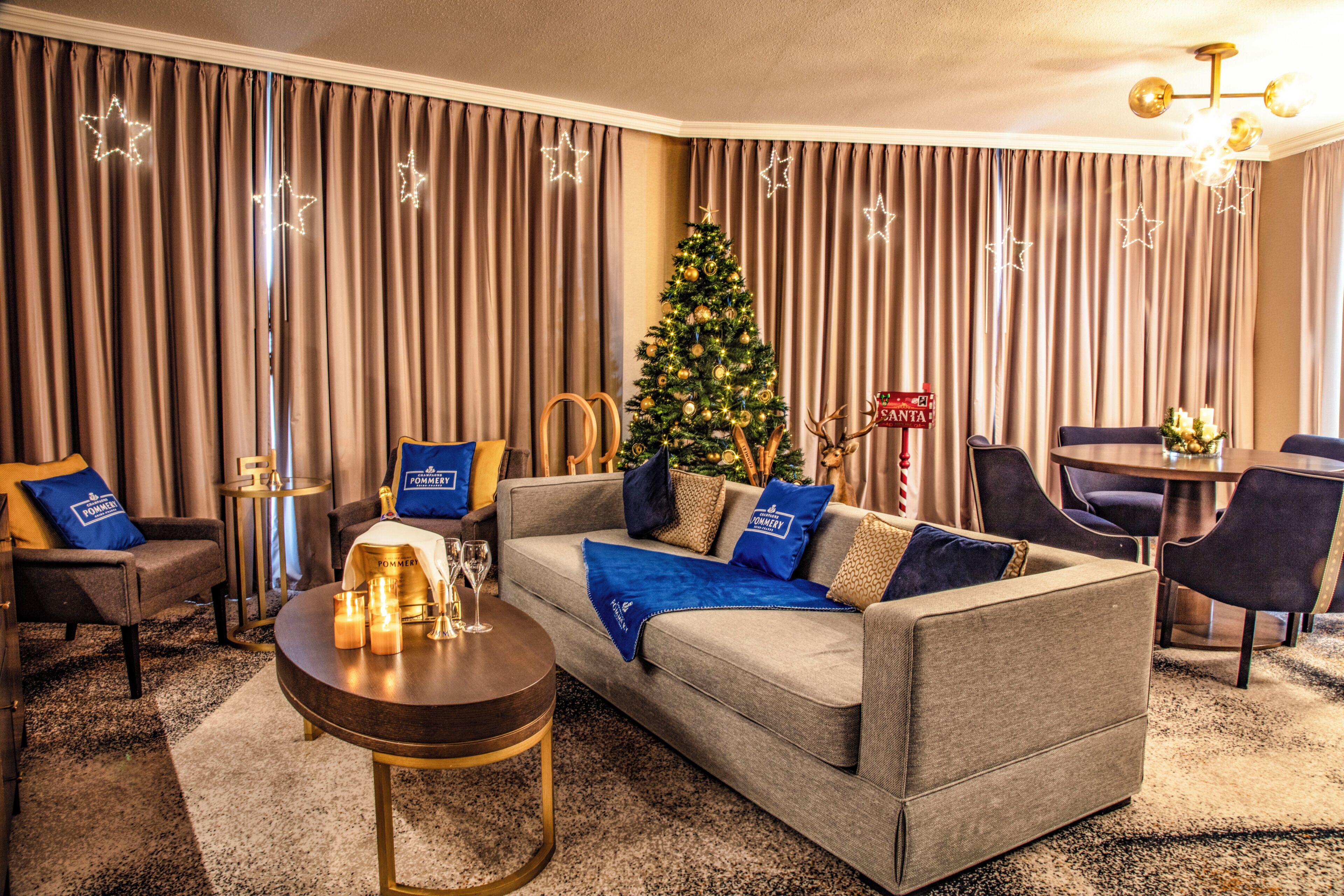 Executive Suite (Pommery Christmas) | Hypo-allergenic bedding, in-room safe, laptop workspace