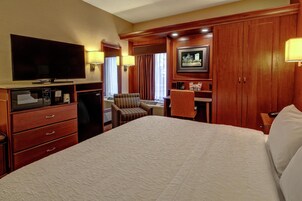 Room, 1 King Bed, Accessible | Select Comfort beds, in-room safe, desk, laptop workspace