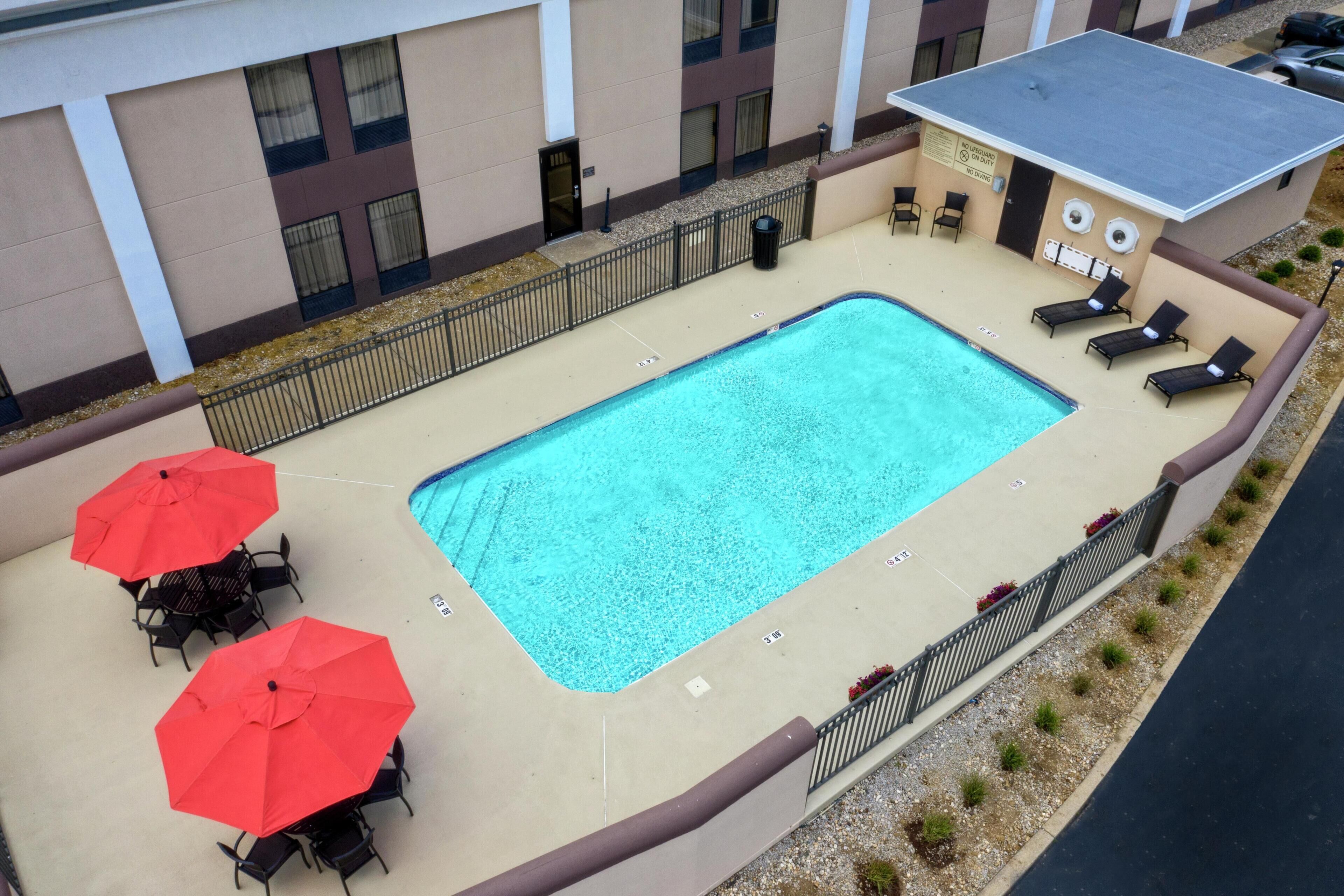 Seasonal outdoor pool