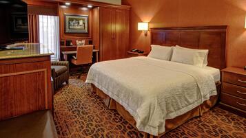 Room, 1 King Bed, Accessible | Select Comfort beds, in-room safe, desk, laptop workspace