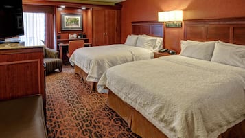 Select Comfort beds, in-room safe, desk, laptop workspace