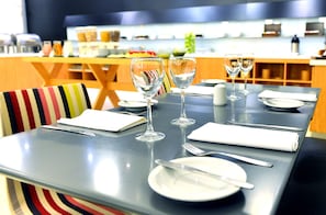 Dîner servi sur place