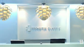 Interior entrance