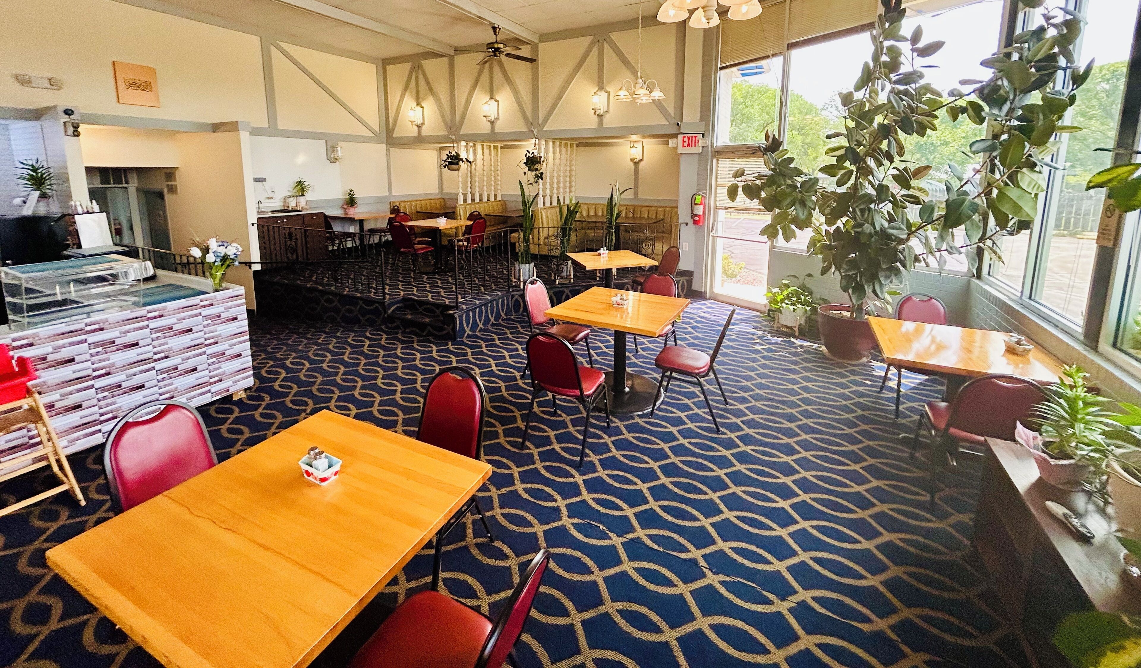 Free daily self-service breakfast 