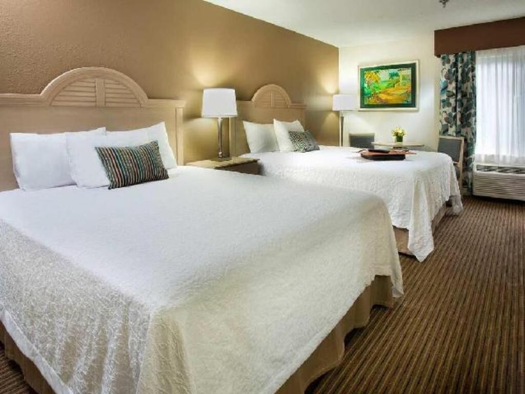 Premium bedding, down comforters, pillowtop beds, in-room safe