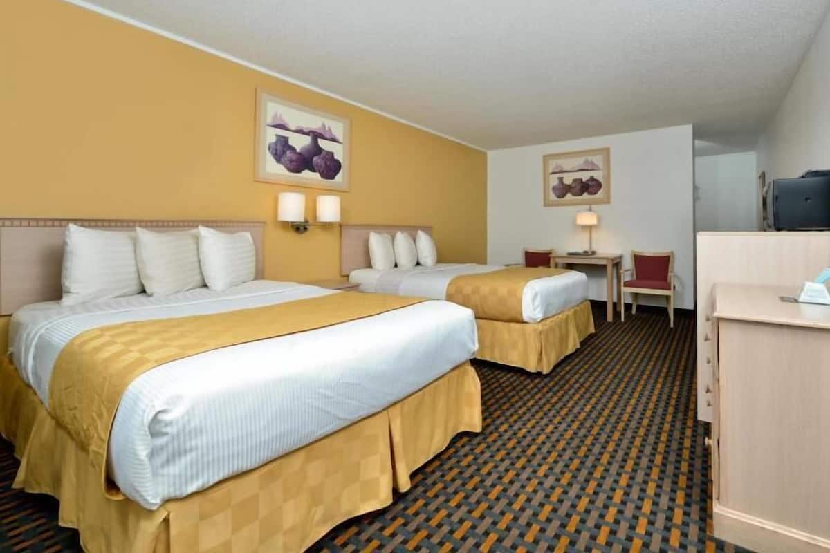 Blackout curtains, iron/ironing board, WiFi, bed sheets